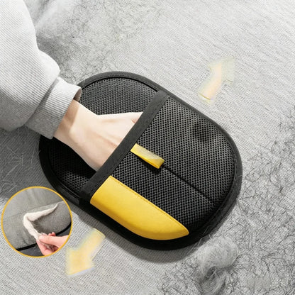 Hair Remover Electrostatic Gloves Two-Way Brush Sticky Hair Remover Cat Hair Dog Hair Glover Grooming Removal Cleaning