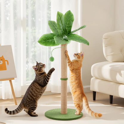 Cat Tree Tower for Indoor Cats, 66In Tall Multi-Level Pet Furniture, Stable Kitty Play House with Sisal Scratching Post, Large Condo, Climbing Ladder, Plush Toy for Kitten Cat Treehouse
