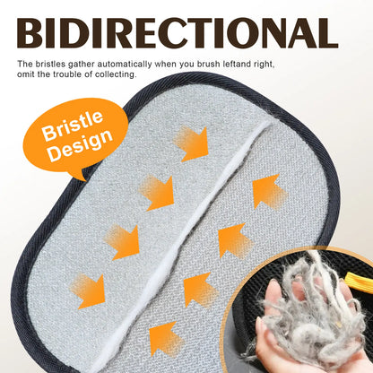 Electrostatic Pet Hair Removal Gloves - Reusable Grooming Tool for Cats and Dogs, Ideal for Furniture, Carpets, and Car Seats
