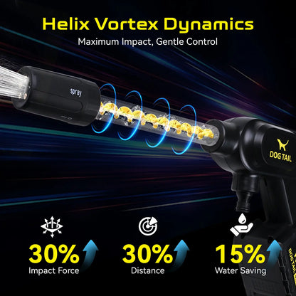 【Fathersdaygift】Dog TAIL Brushless Motor Cordless Pressure Washer, Powerful Brushless Pressure Washer for Car, Home Cleaning&Garden Watering Summerwins